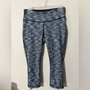 Womens Tek Gear Blue Athletic Capri Leggings